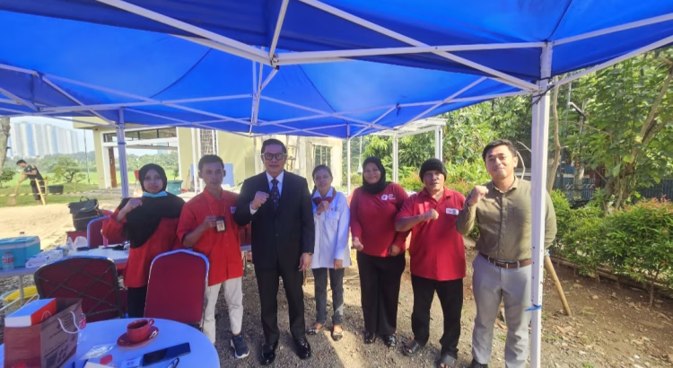 PMI Pinang Gelar Donor di Rumah Wakil Walikota Mendapatkan 22 Kantong Darah