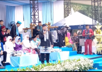 Bergaya Retro di Lebaran Depok 2026, Supian Suri Ajak Warga Rawat Budaya dan Kebersamaan