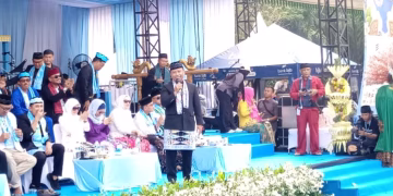 Bergaya Retro di Lebaran Depok 2026, Supian Suri Ajak Warga Rawat Budaya dan Kebersamaan