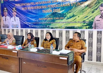 Pemkab Simalungun Gelar Rakor Percepatan Pelaksanaan dan Pelaporan Kegiatan Aksi Konvergensi Stunting 2026: Bertekad Wujudkan Daerah Bebas Stunting
