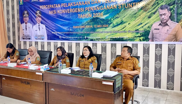 Pemkab Simalungun Gelar Rakor Percepatan Pelaksanaan dan Pelaporan Kegiatan Aksi Konvergensi Stunting 2026: Bertekad Wujudkan Daerah Bebas Stunting