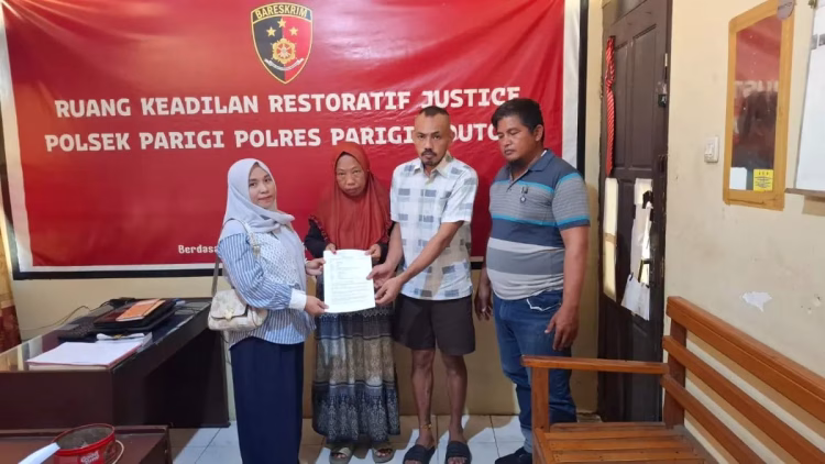 Sentuhan Humanis Polsek Parigi, Kasus Pencurian Diselesaikan Lewat Restorative Justice