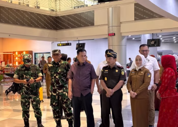 Kajati Sulteng Hadiri Penjemputan Kapolda Baru di Bandara Mutiara SIS Al-Jufri Palu