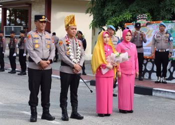 Polda Sulteng Gelar Serah Terima Pataka “Wira Dharma Brata”, Tonggak Kepemimpinan Baru Brigjen Pol Nasri