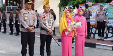Polda Sulteng Gelar Serah Terima Pataka “Wira Dharma Brata”, Tonggak Kepemimpinan Baru Brigjen Pol Nasri