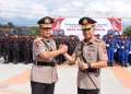 Polda Sulteng Gelar Serah Terima Pataka “Wira Dharma Brata”, Tonggak Kepemimpinan Baru Brigjen Pol Nasri