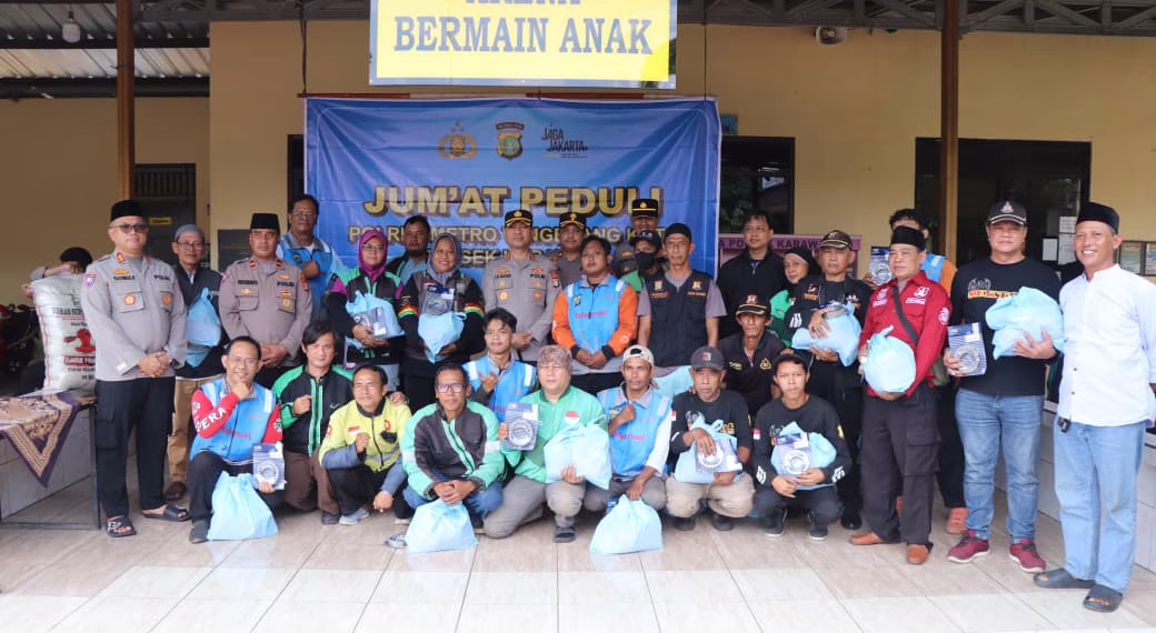 Kapolres Metro Tangerang Kota Ajak Warga Lawan Tawuran dan Narkoba Lewat Jumat Curhat