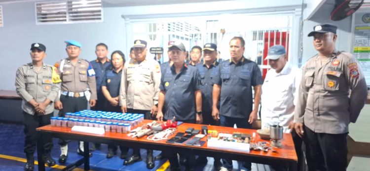 Razia Ketat di Lapas Parigi, Tim Gabungan Temukan Sejumlah Barang Terlarang