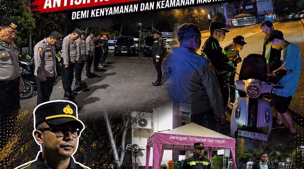 Polsek Pinang Tingkatkan KRYD Guna Ciptakan Situasi Kondusif di Wilayah