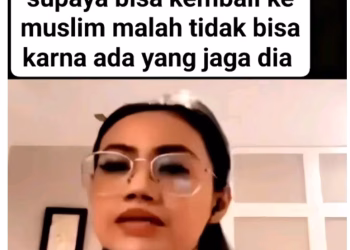 seorang Muslimah yang taat, akhirnya masuk Kristen