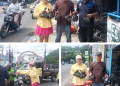 Perwakilan Media Alap-Alap News Gelar Jumat Berkah, Bagikan Nasi Kotak kepada Pengguna Jalan dan Jamaah