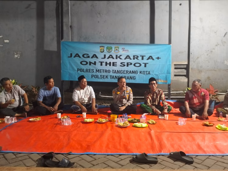 Kapolsek Tangerang Ajak Warga Kelapa Indah Aktif Jaga Lingkungan Lewat Jaga Jakarta On The Spot