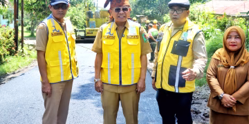 Bupati Simalungun Tinjau Pengaspalan Ruas di Kecamatan Gunung Maligas, Pastikan Infrastruktur Berkualitas