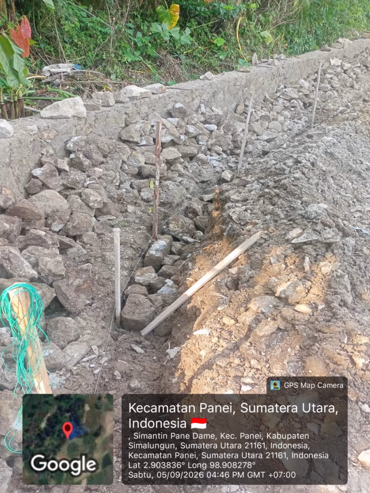 Proyek Irigasi di Panei Simalungun Sumut Dibongkar, Warga Desak PUPR dan Inspektorat Usut Dugaan Penyimpangan Bestek