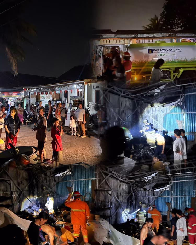 Kebakaran Lapak Mebel di Kampung Cicayur 1 Gegerkan Warga, Minim APAR Jadi Sorotan