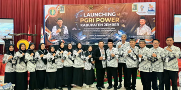 PGRI Jember Pererat Persatuan Guru melalui KONKERKAB, RAPIMKAB, dan Launching PGRI POWER 2026