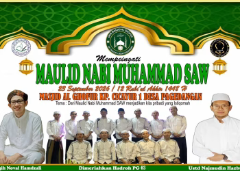 Peringatan Maulid Nabi Muhammad SAW di Masjid Al Ghofur Tangerang Berlangsung Meriah