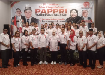 PELANTIKAN DAN PENGUKUHAN DPC PAPPRI KOTA TANGERANG SELATAN