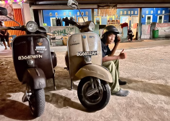 Erland Darel, Siswa Kelas 8 yang Jatuh Hati pada Vespa Klasik hingga Jadi Sorotan Media