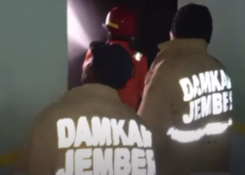Satu Unit Rumah di Desa Jubung Jember  Terbakar, Diduga Akibat Korsleting Kulkas