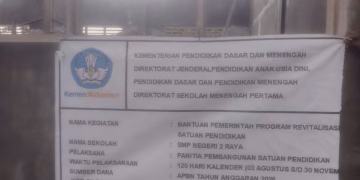 Revitalisasi SMP N 2  Pematang Raya Hampir Rampung, Pemantau Harapkan Pembangunan Berkualitas