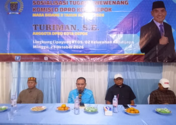 Dekat dengan Warga, H. Turiman Jelaskan Peran Komisi D DPRD Depok dalam Mengawal Pelayanan Publik